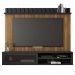 Painel Bancada  TV até 75 Polegadas Thunder Marrom Caemmun