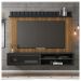 Painel Bancada  TV até 75 Polegadas Thunder Marrom Caemmun