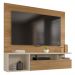 Painel Bancada Para TV Até 55 Polegadas Black Marrom Caemmun