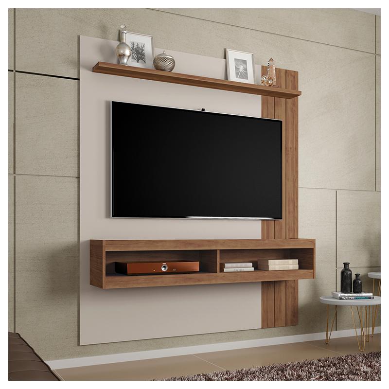 Painel Para TV Até 55 Polegadas Norton Off White Buriti