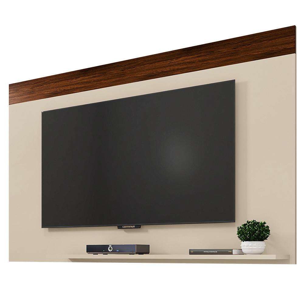 Painel Para TV Até 75 Polegadas Prateleira Malha Caemmun