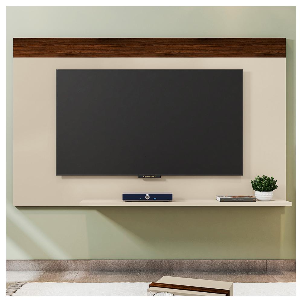 Painel Para TV Até 75 Polegadas Prateleira Malha Caemmun
