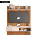 Painel Para Tv 55 Polegadas Marrom Moon Caemmun