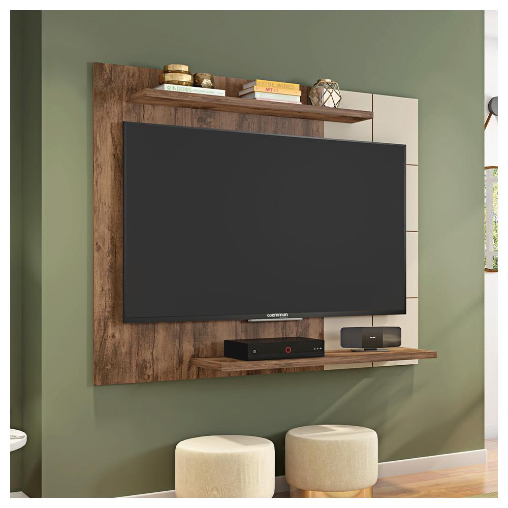 Painel Para Tv Até 58 Polegadas Cross Jatobá Off White