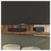 Painel Para Tv Até 58 Polegadas Cross Jatobá Off White