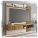 Painel Para Tv's Até 65 Polegadas Marrom Moon Caemmun