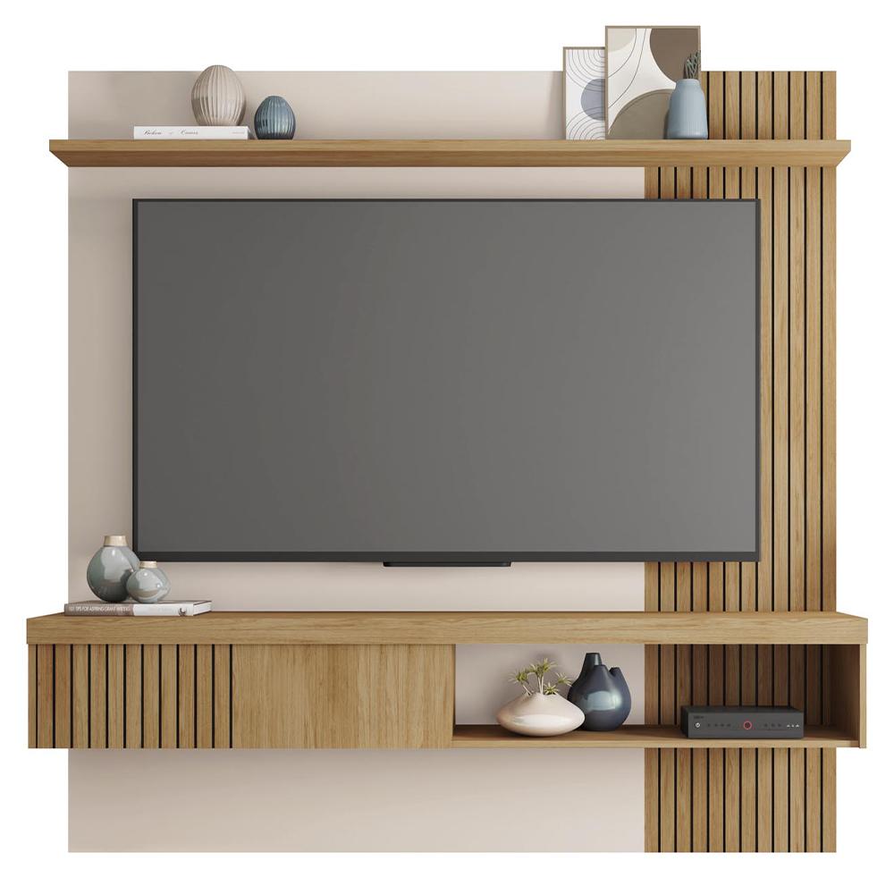 Painel Para Tv's Até 65 Polegadas Marrom Moon Caemmun