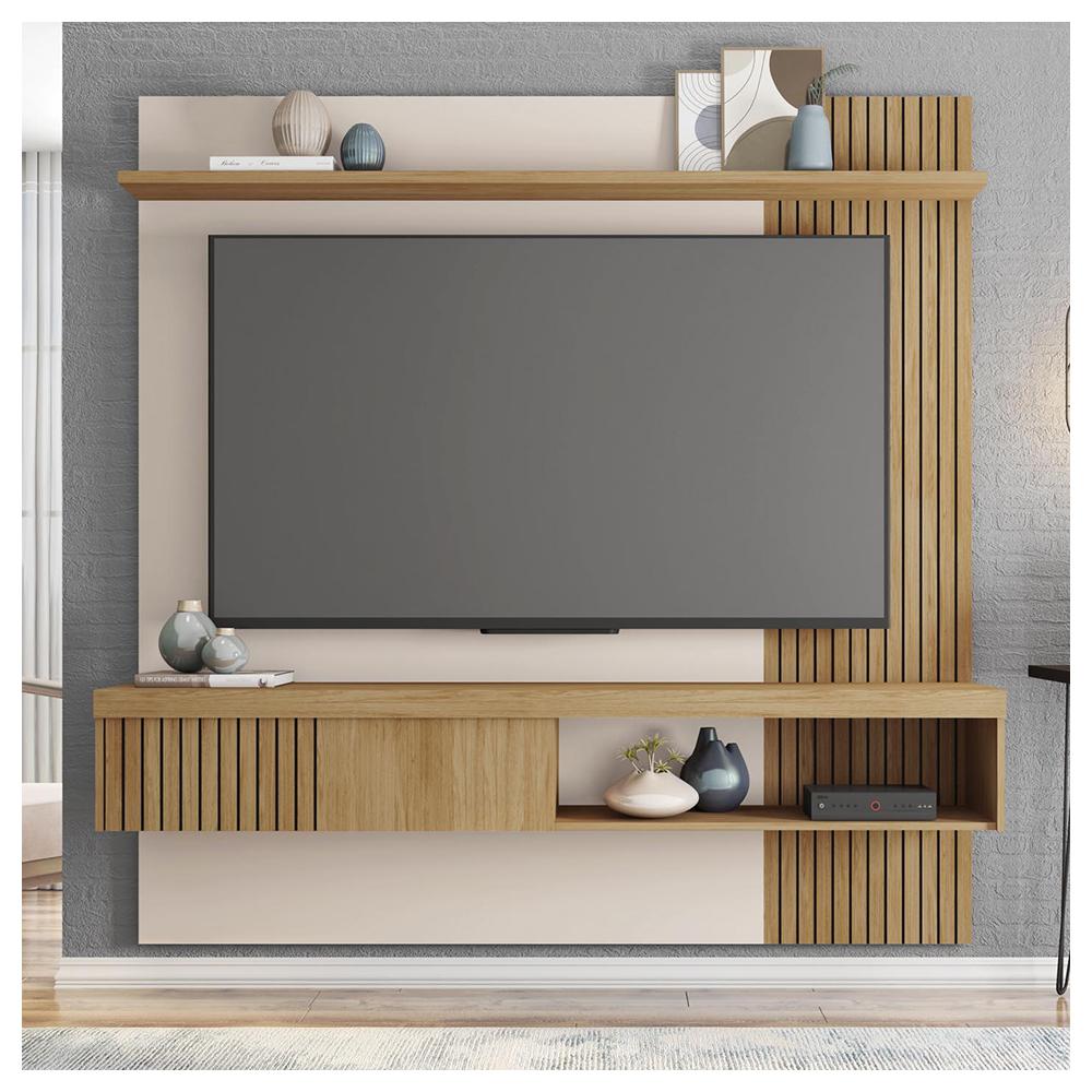 Painel Para Tv's Até 65 Polegadas Marrom Moon Caemmun