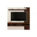 Painel para TV até 65 Polegadas Norton 1.8 - Off White/Havana