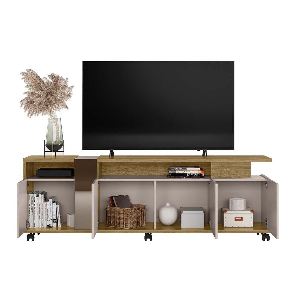 Rack Bancada Para TV 70 Polegadas Columbus Caemmun