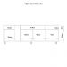 Rack Bancada Para TV 70 Polegadas Columbus Caemmun
