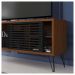 Rack Bancada Para TV Até 55 Polegadas Frizz Marrom Caemmun