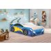 Cama Carro Fast Menino Azul Solteiro Com Colchão
