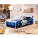 Cama Carro Infantil Azul Full com Colchão