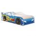 Cama Carro Kaboom Azul Solteiro Com Colchão
