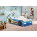 Cama Carro Kaboom Azul Solteiro Com Colchão