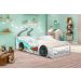 Cama Carro Kaboom Branco Solteiro