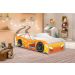 Cama Carro Kaboom Laranja Solteiro Com Colchão