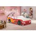 Cama Carro Kaboom Vermelho Solteiro Com Colchão