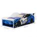 Cama Carro Solteiro Azul Full com Colchão