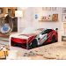 Cama Carro Solteiro Vermelho Full com Colchão