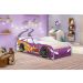 Cama Carro Vrooom Roxo Solteiro Com Colchão