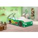 Cama Carro Vrooom Verde Solteiro Com Colchão