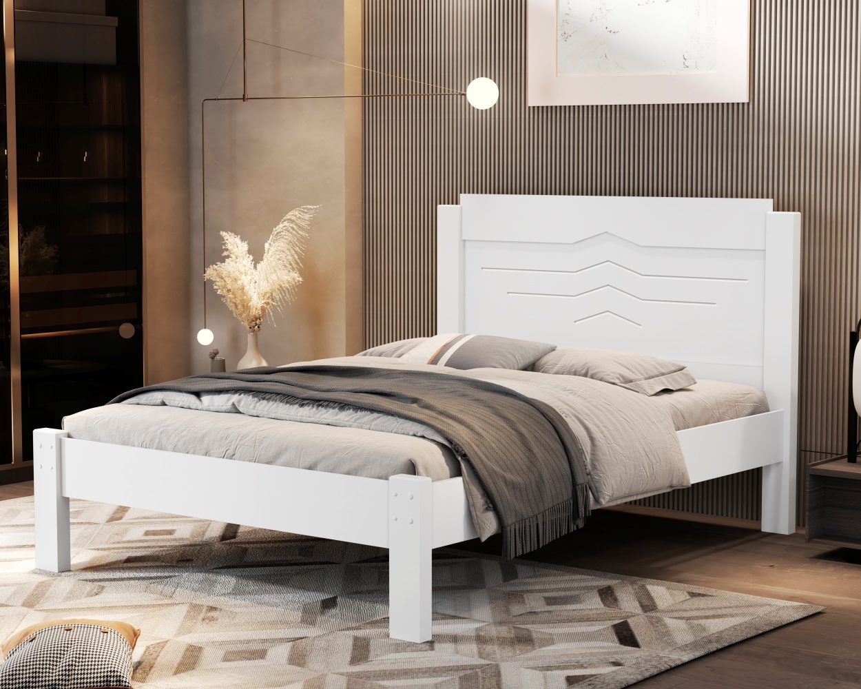 Cama Casal Cibele Branco