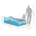 Cama Fun Capitão Marinho Solteiro Com Colchão