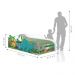 Cama Fun Dinossauro no Lago Solteiro Com Colchão
