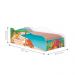 Cama Fun Jurassic Dinossauros Solteiro