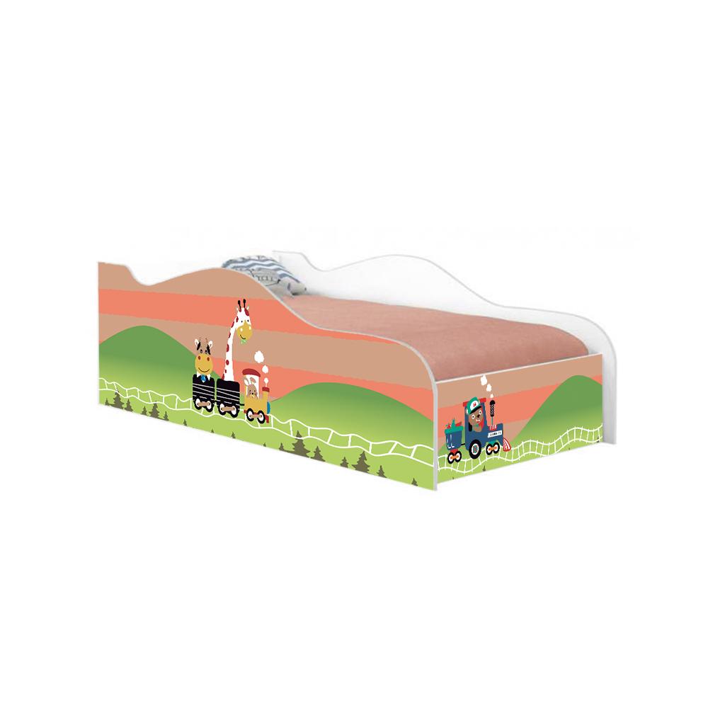 Cama Fun Trenzinho Solteiro Com Colchão