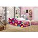 Cama Fun Ursinhos Coloridos Solteiro Com Colchão