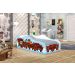 Cama Infantil Adesivada Divertida Quarto Menino Menina - Infantil - Barco