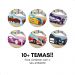 Cama Infantil Adesivada Divertida Quarto Menino Menina - Infantil - Formula 1