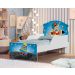 Cama Infantil Astro no Espaço Com Colchão