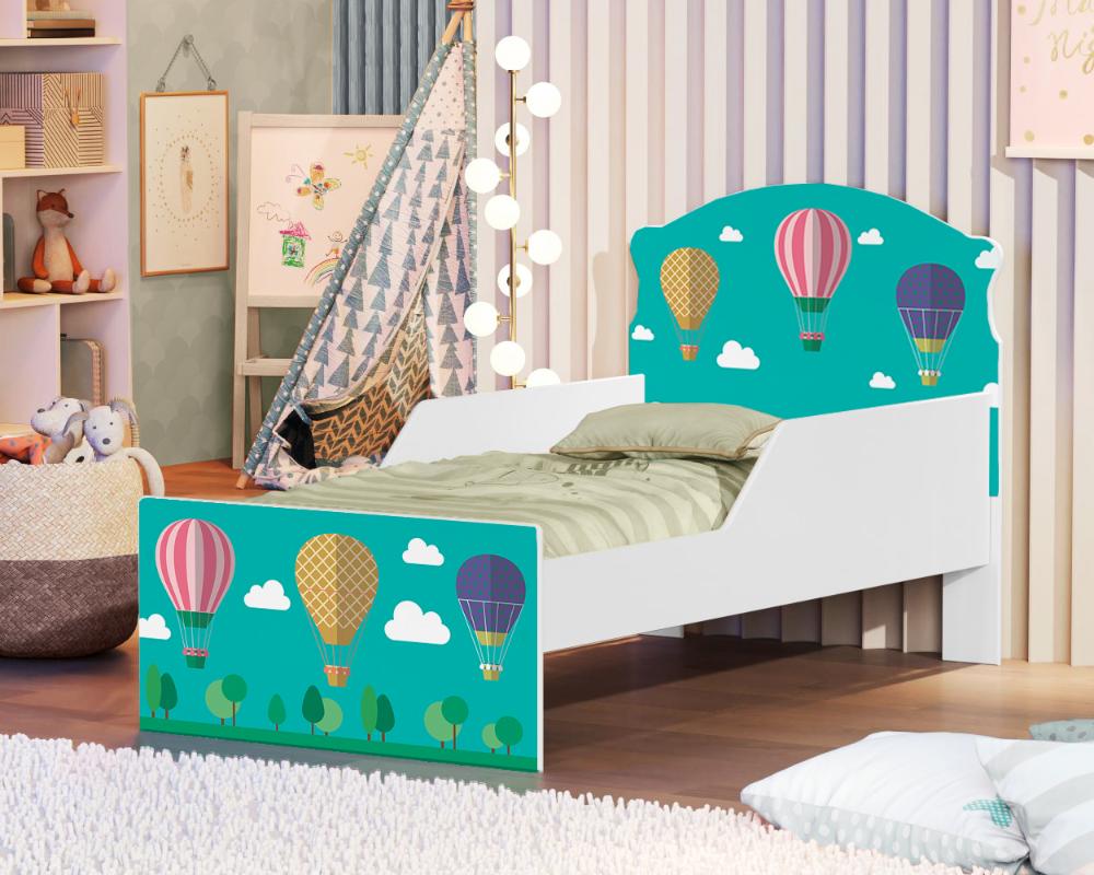 Cama Infantil Balão no céu