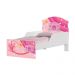 Cama Infantil Carruagem Rosa Com Colchão