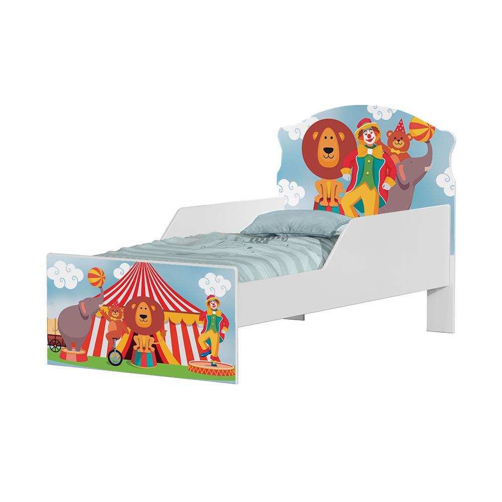 Cama Infantil Circo da Alegria Com Colchão