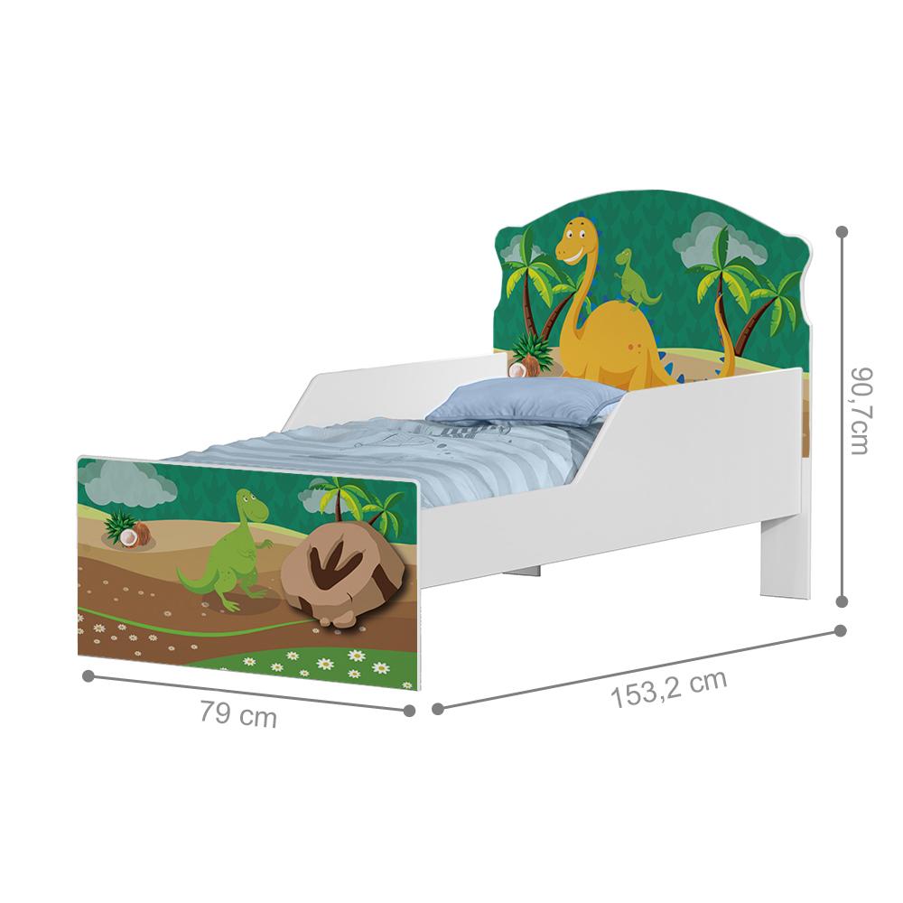Cama Infantil Dino Idade das Pedras