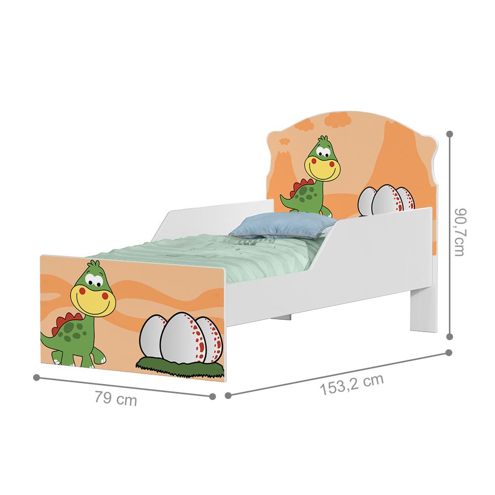 Cama Infantil Dino e Ovos