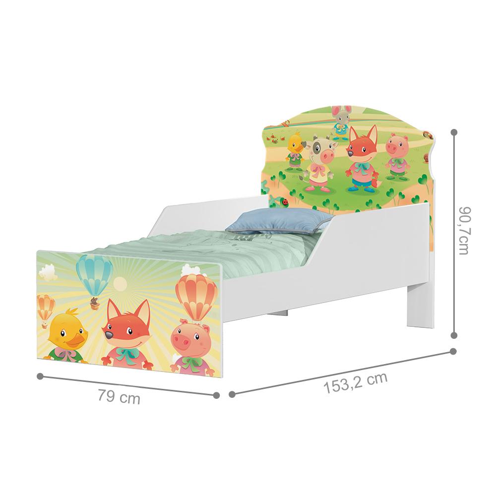 Cama Infantil Fazenda Feliz