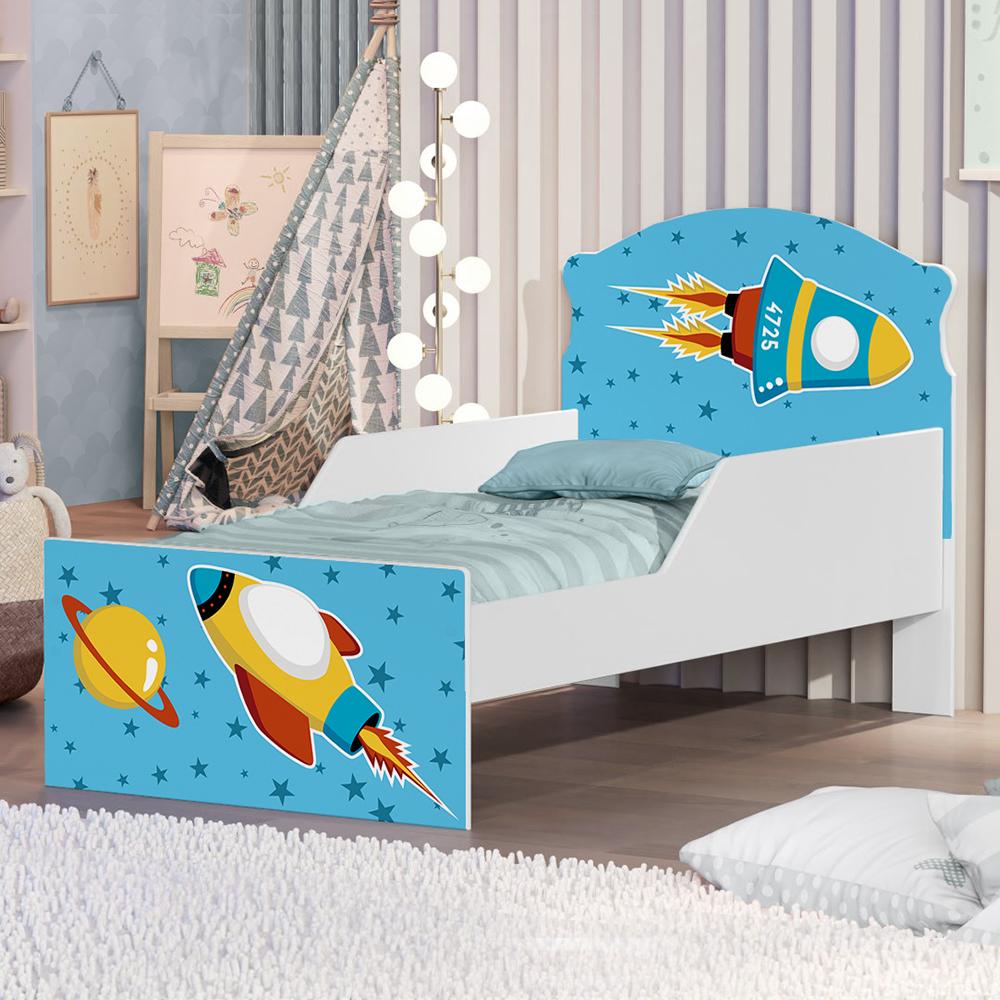 Cama Infantil Foguete Espaçial