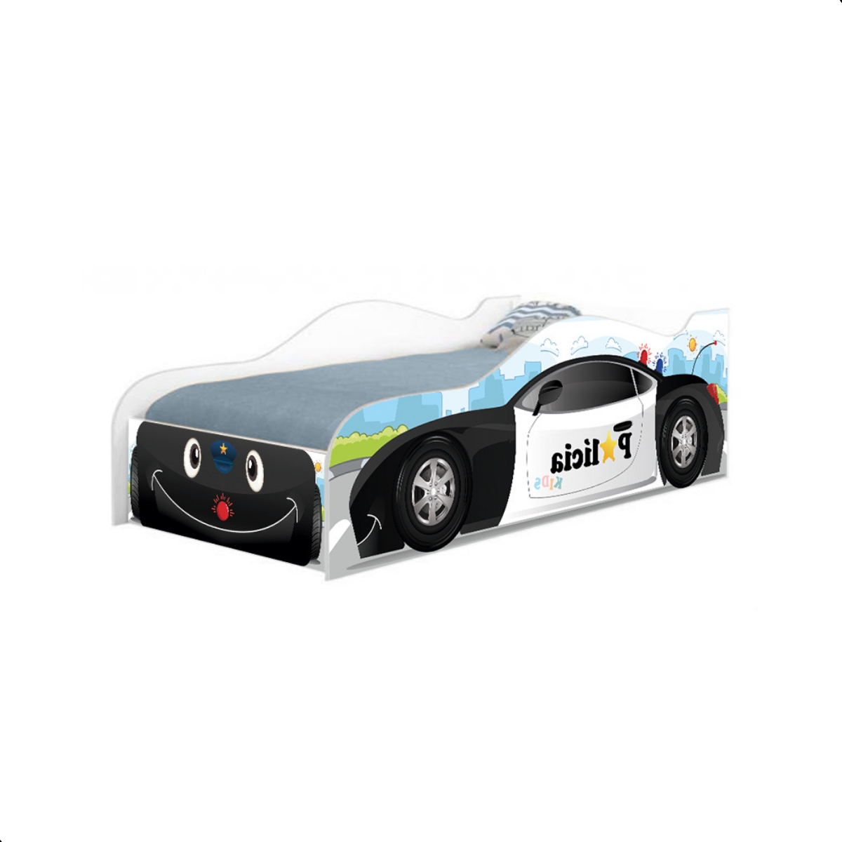 Cama Infantil Kids Speciale Com Colchão - Polícia Baby