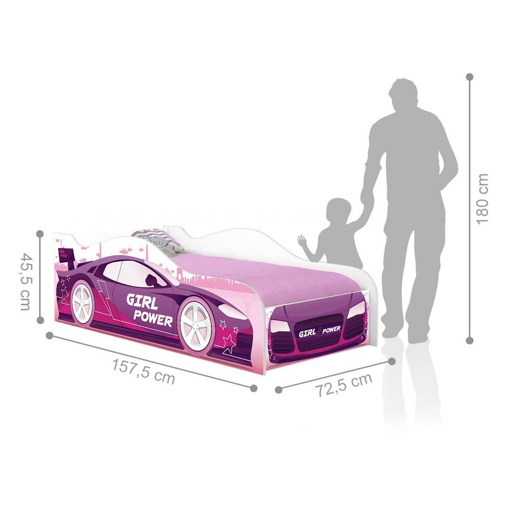 Cama Infantil Kids Speciale Com Colchão - Rosa