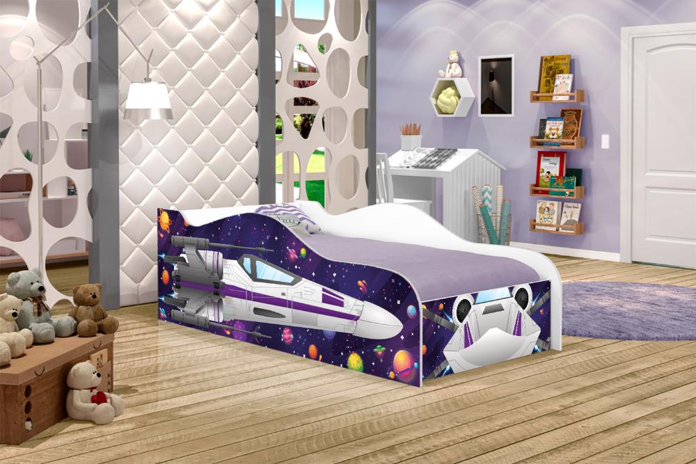 Cama Infantil Kids Speciale Com Colchão - Star Force