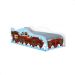 Cama Infantil Kids Speciale Com Colchão - navio pirata