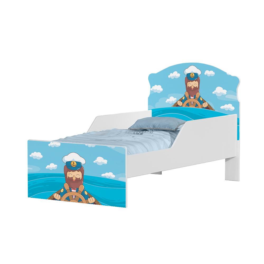 Cama Infantil Marinheiro Com Colchão