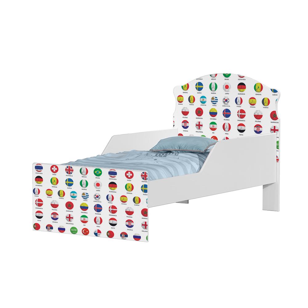 Cama Infantil Melhor da Bola Com Colchão