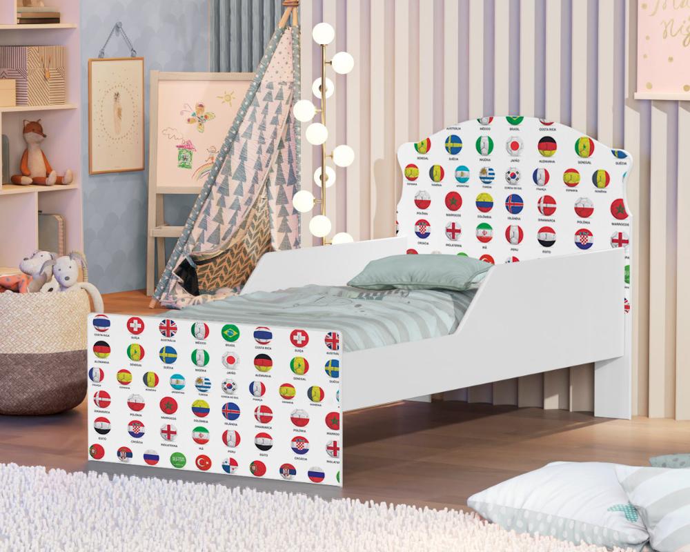 Cama Infantil Melhor da Bola Com Colchão